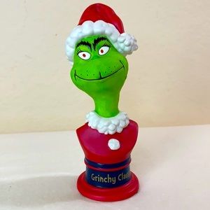 Grinchy Claus Figure Hallmark Dr Seuss Collection